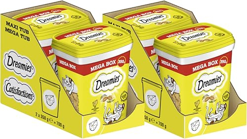 DREAMIES™ Mega Box mit Käse 2 x 2 x 350g