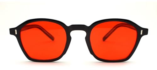 Gafas Filtro Luz Azul para Hombre Mujer Biohaking - Gafas Bloqueadoras Luz Azul para Ordenador - Bloqueo Anti Luz Azul - Mejora Calidad del Sueño y Alcanza tu Mejor Version TR90+CP (Noche)