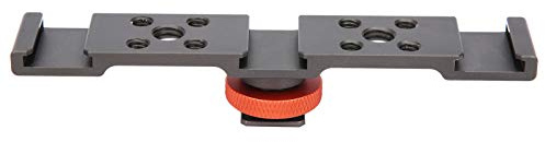 Hot Shoe Mount Adapter Erweiterungsstange, 3 In 1 Halter, Aluminiumlegierung, Kompatibel mit Kamera und Smartphone - Stabiler Halt, Vielseitige Anschlussmöglichkeiten, Ideal für (Grad)