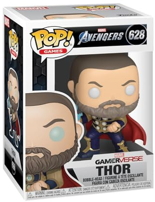 Funko POP! Marvel: Marvel Avengers Game-Thor - (Stark Tech Suit) - Collectable Vinyl Figure - Gift Idea - Official Merchandise - Toys for Kids & Adults - Video Games Fans