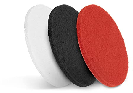 ulsonix Dischi per Monospazzola Dischetti Abrasivi TOPCLEAN 17PAD (17, 3 pezzi, 3 Gradi di Durezza)