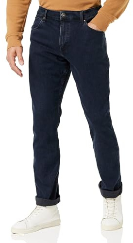 Wrangler Herren Red Kabel Regular Jeans, Blue Black, 30W / 32L EU