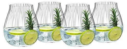 Riedel - Gin Gläser - Optical O - Glas - 12,4 cm - 4er Set