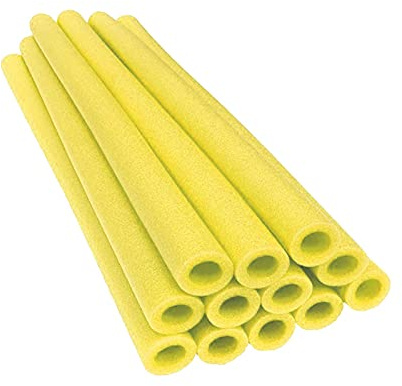 Gereton Trampolín Polacos Cubre El Reemplazo Trampolines Relleno del Cojín Espuma 40cm Tubería Cama Elástica Protectora Polo Fundas protección anticolisión, 4/6/12 Piezas