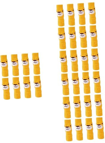 POPETPOP 8 Sätze Haustier Socken Beinwärmer Für Hunde rutschfeste Socken Hundebeinabdeckungen Pfotenhandschuhe Hundepfotenschutz Warme Socken Welpenbeinsocke Bein Socken Polyester Die Katze