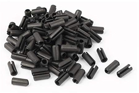 XYWHPGV M4 x 10 mm 65 Mn in acciaio con tasselli a molla divisibili perni a scatto perni a scatto 100 pezzi(53b18 340aa b6f48 509d0 92df8 df5a3