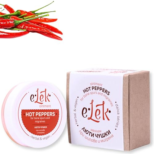 ELEK Unguento Pepe Bio 20 ml - Crema Termica con Piperico - Gel da Massaggio Calore per Muscoli e Articolazioni - Effetto Calore - Balsamo per Cura delle Pelle con Olio di Oliva e Cera d'Api