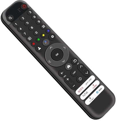 RC833-GUB1 RC833 GUB1 RC833GUB1 Télécommande Vocale Remplacée -VINABTY-fit pour TCL QLED Smart TV télécommande RC833-GUB1 RC833 GUB1 RC833GUB1 65C845 50 55 75 65C745 43LC645