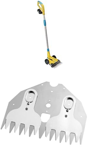 GLORIA Akku Rasen- und Kantenschneider FineCut 18V Set - Ergänzung für Mähroboter + GLORIA Ersatzmesser FineCut 18V - Zubehör/Ersatzteil für Akku Rasen- und Kantenschneider FineCut