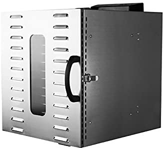 Máquina deshidratadora de alimentos comercial, 14 bandejas de acero inoxidable, 1000 W, temporizador digital ajustable y secador de control de temperatura para cecina, hierbas, carne, carne de res, fr