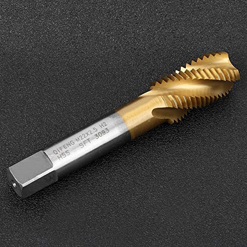 Taraud en Spirale en Cobalt M22 X 2,5 Mm pour le Travail des Métaux – Outil de Filetage de Haute Précision pour les Applications en Acier et en aluminium.