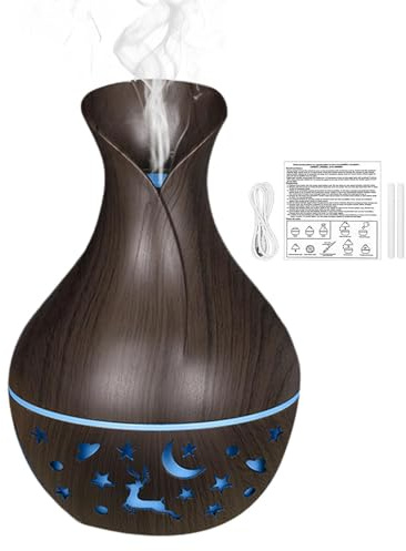 Aromatherapy Diffuser - Scented Oil Diffusers, Fragrance Humidifier With Colored Led Lighting, 200ml Aromatherapy Mist Diffusers, Home Atmosphere Decoration for Bedroom Living Room Kitchen