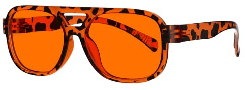 Eyekepper Pilot Blaulichtfilter-Brille ohne Metall, schraubenlos mit Feder-Scharnieren für Damen und Herren
