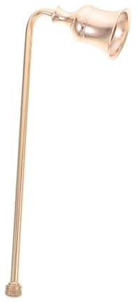 Toyvian Spegnicandele in Alluminio Strumento per Spegnere la Fiamma Stoppino Accessorio per Candele Sicuro e Pratico Design Unico e Raffinato per Candele Nido d Ape Profumate Aromatiche