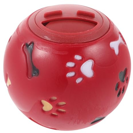 jojofuny Pelota de y de Mascotas Adecuado Entrenamiento Diversión Fugas Comida, Material TPR Seguro Fácil de Limpiar, Juguete Interactivo Perros