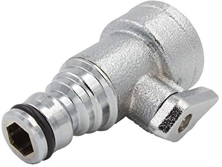 SpiceFlow Absperrhahn mit 3/4 Zoll Innengewinde und 1/2 Zoll Schnellverbinder Kugelhahn