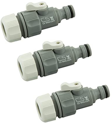 CS Absperrhahn Durchflussreduziert Premium 3er-Set