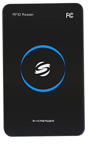 Lector de Tarjetas IC sin Contacto de 13,56 MHz con indicador/zumbador LED Compatible con XPWin CEWin 10LIUNXVista Android