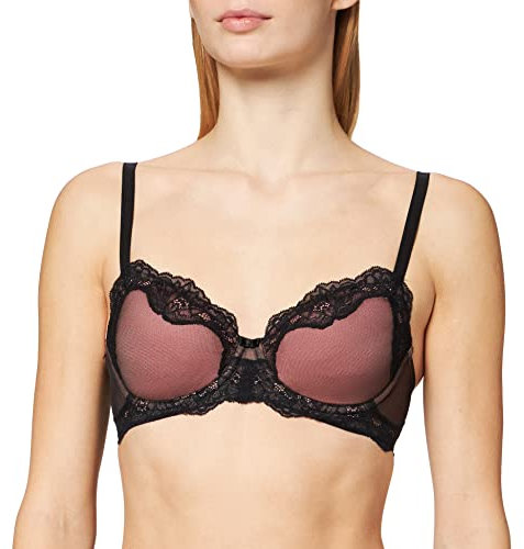 Triumph Damen Amourette Charm WP02 Vollschalen BH, Schwarz, (Herstellergröße: 85C)