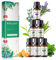 MAYJAM Set Oli Essenziali 6 Pezzi, Oli Essenziali per Diffusori Aromaterapia Puri Naturali, Olio Essenziale di Lavanda, Eucalipto, Tea Tree, Menta Piperita, Arancia Dolce, Citronella