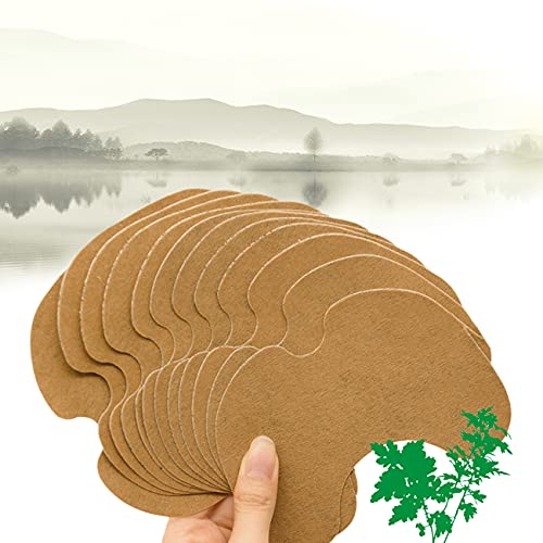 ZhiLianZhao Natural Wormwood Pegatinas, Parches Térmicos, Autocalentamiento, Fácil Usar, para Artritis Reumatoide, Hiperplasia ósea, Dolor de Rodilla, Tenosinovitis,60pcs
