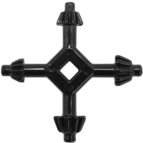 Saraoriginalshop Chiave Universale 4 in 1 per Mandrino Trapano Elettrico a Colonna Chiave Combinata per Serraggio Mandrini Bricolage Fai da tè