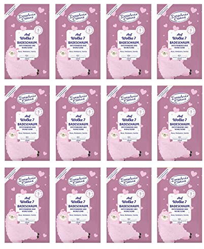 12er Pack Dresdner Essenz Pflegebad Auf Wolke 7 12 x 60 g Badezusatz vegan