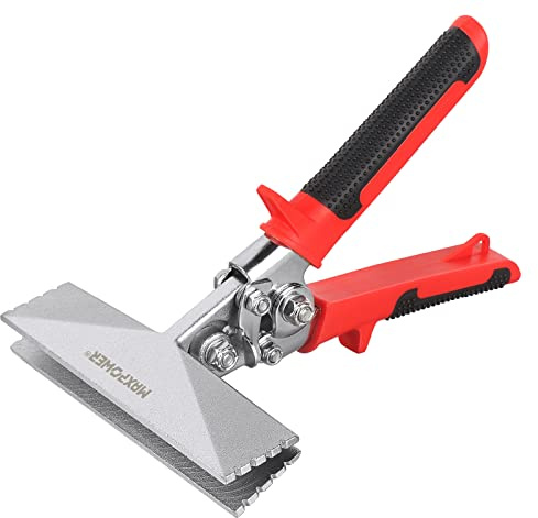 MAXPOWER Sheet Metal Hand Seamer, 6 Inch Straight Jaw Sheet Metal Bender Tools with Ergonomic Handle