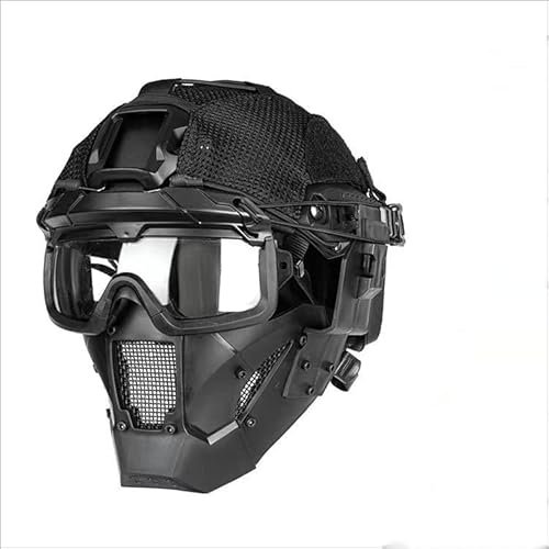 Airsoft Quick Helm Airsoft Maske Tactical Goggle Set, Verwendet Für Paintball Multiple AM Militärsport Im Freien CS Spiel Schießen