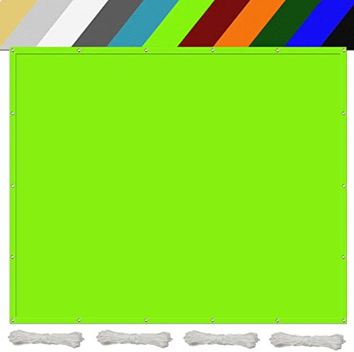 Waterproof Sun Shade Sail 2.5 x 4.5 m Patio Canopy, Garden Sail Sun Shade Sail Waterproof Sails Canopy Polyester Waterproof UV Block for Outdoor Yard Lawn, Tender Green