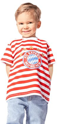 FC Bayern München I T-Shirt Essential I Baby I Rot/Weiß