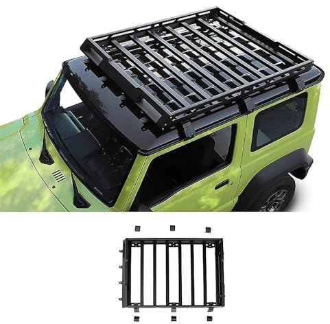 INRNT Auto Dachträger für Suzuki Jimny 2019 2020,Auto Gepäckträger Fahrradträger Dachboxen Skihalter Anti-Rost Dachgepäckträger