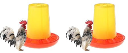 V Förmiger Eingang Futtereimer Für Hühnergeflügel Praktischer Vogelfutterspender Für Hühner Hühnertränke Geflügeltränke Hühnerbedarf Hühnerwasserbecher Hühnerbewässerungsbecher Automatischer