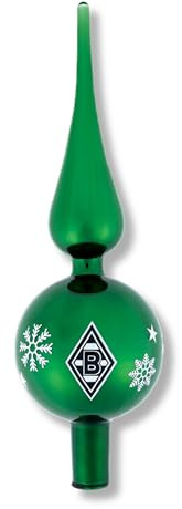 Borussia Mönchengladbach Christbaumspitze | Offizieller Fanartikel Fohlenshop | Weihnachtsbaumspitze mit Vereinslogo in Grün