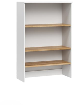 Vicco Badschrank Viktor, Weiß/Artisan, 68 x 100.4 cm | mit offenen Regalen, zur Wandmontage für zusätzlichen Stauraum im Bad