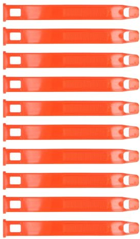 MUNEFE 10pcs Cow Pedometer Leg Bands, Cow Pedometer Foot Band, Livestock Pedometer Leg Bands for Demanding Conditions In Various Farm Environments