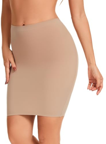Jupon Gainant sous Robe Femme Invisible 115EU1 Nude L