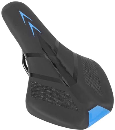 Cykelsadelöverdrag - 24 x 14,5 cm Ergonomisk cykelsadelöverdrag - Vadderat sadelöverdrag, gelöverdrag för landsvägscykelsadlar Mountainbike | Bekväm cykelstolsdyna för män och kvinnor