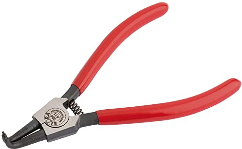 Draper 384-A11 10mm-25mm A11 Elora Bent External Circlip Pliers, Blue, 10 mm-25 mm