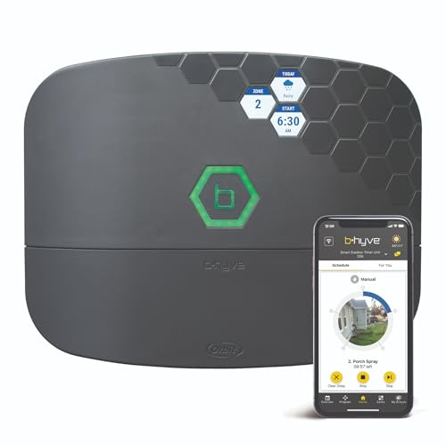 Orbit 57995 B-hyve XR 16-Zone Smart Sprinkler Controller, Black