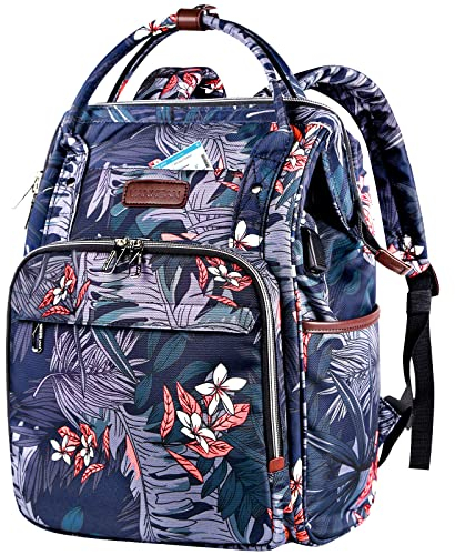 VANKEAN Laptop Backpack for Women, Stylish Computer Bag 15.6 Inch, Doctor, Travel, Business, Water Repellent with USB Port