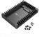2,5'' auf 3,5'' Festplattenadapter, SANZANG 2,5 auf 3,5 SATA HDD SSD Montagehalterung Konverter mit SATA III Schnittstelle für 7/9,5/12,5 mm 2,5 Zoll HDD/SSD