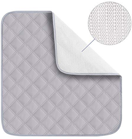 Coussin Incontinence Chaise imperméables Coussin de Siège Réutilisable Matelas à Langer Adulte Personne Agée Enfant Tapis à Langer Protection Absorbante Coussin pour Poussette Lit Canapé