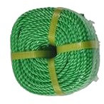 Durable Polypropylene Poly Ropes, Vibrant Colors, Weather-Resistant, Versatile for Camping, Boating, Home & DIY Use - 6mm x 50m (Green)