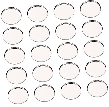SAFIGLE 20 Stück Teiliges Make Up Platte aus Leere Kosmetik Behälter für Diy Augenbrauenpuder und Lidschatten für Aufbewahrung und Organisation Zuhause oder Unterwegs