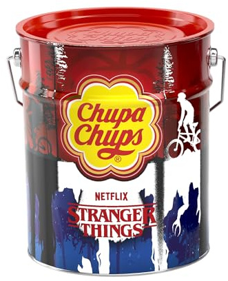 CHUPA CHUPS Stranger Things Boite fer 150 sucettes