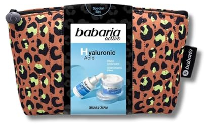 Babaria - Pack Cremas Mujer Regalo | Crema Hidratante Cara Acido Hialuronico | Crema Cara 50ml, Serum Facial Mujer 30 ml | Hidratante Facial | Cremas De Día y Noche