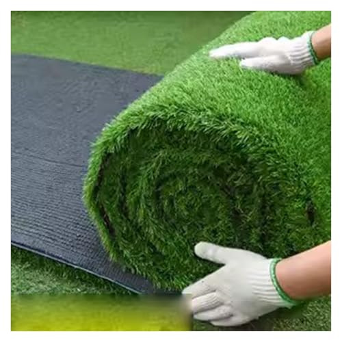 Tapis de gazon artificiel haute densité résistant aux intempéries pour balcon, terrasse et jardin (1,5 x 1 m) – Faux gazon pour l'extérieur
