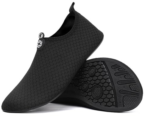 InfiniZer Water Shoes for Women Men Quick Dry Sea Shoes Breathable Aqua Lightweight Barefoot for Surfing Running Driving, UK 3-11