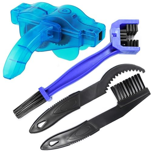 Bicycle Cleaning Kit, Bike Chain Cleaner, Cleaning Brush, Effective & Material-Friendly Care Set, Chain Cleanings Brush, For Quick, Thorough Chains Cleanings